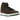 Nike SB Dunk High Baroque Brown Vegan Leather baskets de profil avec une tige en cuir végétalien marron et une semelle blanche