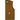 Carhartt WIP Classic Vest Hamilton Brown baskets en toile de coton marron classique avec fermeture éclair et col sous un angle frontal