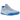 Nike Kobe 9 EM Low Protro TB Hydrogen Blue baskets de profil avec une empeigne bleu clair et semelle blanche