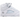 Air Jordan 5 GS 'White Metallic' baskets de profil avec une tige blanche, des détails argentés métalliques et des lacets