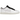 Nike Dunk Low CLOT Fragment White baskets en vue sous angle avec une tige blanche, des details noirs et des lacets