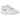 Jordan 1 Low Method of Make Sail Metallic Gold baskets de profil avec des details clairs et dores sur l'empeigne et une semelle