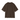 Fear of God Essentials Core Collection Heavy S/S Tee Heather Wood baskets vue de face en coton chiné marron clair avec col côtelé