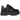 UGG Astromel Black baskets en profil lateral avec une tige en suède noir, des lacets assortis et une semelle extérieure robuste