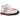 New Balance Abzorb 2000 Rose Sugar baskets en vue latérale avec une tige en mesh rose et des lacets blancs
