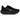 Nike Vomero Premium Black Sapphire Rose baskets en vue latérale avec une tige noire et des détails roses sur la semelle