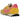 Nike LD-1000 SP Stussy Sanded Gold baskets en vue laterale avec une tige en mesh jaune, des details en daim marron et un swoosh blanc