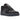 Nike Air Force 1 Low '07 Anthracite Iron Grey Violet Ore baskets de profil avec une empeigne sombre et une semelle classique