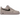 Nike Air Force 1 Low '07 Carbon Fiber Swoosh College Grey Newsprint baskets en profil avec empeigne grise et swoosh en carbone