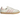 Adidas Samba OG Off White Sandy Pink baskets en vue latérale avec tige en cuir blanc cassé, détails roses et semelle gomme