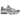 ASICS Gel-Kayano 14 White Pure Silver baskets de profil avec une tige en mesh blanc, des details argentés et une semelle