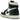 Jordan 1 Retro High Fir Pro Green baskets de profil avec une tige en cuir vert et blanc, des lacets noirs et une semelle classique