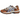ASICS Gel-Cumulus 16 TOGA Brown Blue Pure Silver baskets en vue laterale avec des details marron et bleu et des superpositions argentees
