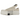 Converse DRKSHDW Chuck Taylor All Star DBL DRKSTAR Ox Rick Owens DRKSTAR Natural Ivory baskets de profil avec une tige en toile blanc cassé