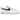 Nike Air Force 1 Low '07 White Black Hydrogen Blue baskets de profil avec une empeigne blanche, un swoosh noir et des details bleus