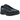 Nike P-6000 Black Cool Grey Obsidian baskets de profil avec une tige en mesh noir, des details gris et des lacets assortis
