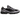 ASICS Gel-NYC Black Cement Grey baskets en vue laterale avec du mesh noir et des details gris sur semelle blanche