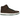 Nike SB Dunk High Baroque Brown Vegan Leather baskets en vue laterale avec du cuir vegan marron, des lacets blancs et une semelle