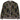 Carhartt WIP Merton Cardigan Camo Duck Jacquard, Grey baskets en vue sous angle avec motif jacquard camouflage gris et boutons