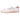 Adidas Taekwondo Caroline Hu x CLOT Pink Silver baskets en vue sous angle avec une tige rose et des details argentés