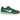 Nike Gato Pine Green baskets en profil latéral avec une tige en cuir vert, un swoosh blanc et une semelle classique
