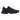 New Balance 9060 Black Grey Black baskets de profil avec une empeigne en mesh noir et des empiècements en daim gris