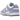 Nike Dunk Low Next Nature Lilac baskets en profil latéral avec des empiècements en cuir lilas clair et blanc