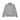 Carhartt Chase Neck Zip Sweat Cotton/po Grey Heather / Gold baskets vue de face avec col zippé et logo brodé sur la poitrine