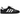 Adidas Samba LT Core Black Patent Leather baskets en vue de profil avec cuir vernis noir, 3 bandes blanches et semelle gomme