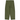 Carhartt Merrick Pant Office Green baskets de profil avec une matière en toile verte résistante et des poches pratiques
