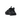 Nike React Vision Black Anthracite baskets de profil avec une empeigne noire, des details sombres et une semelle
