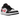 Jordan 1 Low Black Siren Red baskets vue de profil avec une empeigne noire, des details rouges et une semelle blanche