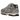 New Balance 204L Dark Silver Metallic baskets de profil avec des details metalliques argent fonce, du mesh et des lacets