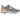 New Balance 1906F Slate Grey Frappe baskets en vue de profil avec une tige en mesh gris, des lacets et une semelle en caoutchouc