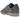 Adidas BW Army Black Cracked Leather baskets en vue laterale avec cuir craquele noir et semelle en gomme