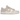 Nike Dunk Low Safari Phantom baskets en profil lateral avec une empeigne blanche, un logo swoosh et des details imprimes sur la pointe.
