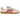 Adidas Samba OG Pony Hair Wonder Beige Better Scarlet baskets en vue laterale avec poils de pony beige et details rouges