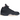Jordan 5 Retro PSG Paris Saint-Germain Off Noir baskets en profil latéral avec une tige noire, des détails rouges et une semelle