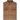 Carhartt WIP Monterey Shirt Jac Hamilton Brown baskets de profil avec col classique, boutons sur le devant et poches de poitrine en coton robuste