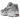 ASICS Gel-Kayano 14 White Pure Silver baskets de profil avec une tige en mesh blanc et des details argentes et des lacets
