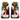 Air Jordan 7 Retro 'Miro' 2026 baskets en vue latérale inclinée avec une tige multicolore, des lacets blancs et une semelle