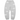 Corteiz x Denim Tears Island Wreath Sweatpant Heather Grey baskets vue de face en tissu gris avec détails imprimés floraux et taille élastique