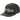 Supreme New York Leather 6-Panel Black baskets casquette en cuir noir avec logo blanc brodé sur l'avant et sangle ajustable à l'arrière