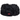 Supreme Ushanka Hat FW25 Black chapeau vu de face avec design en fourrure noire, coupe classique, oreillettes et logo Supreme blanc à l'avant.