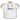 Supreme Floral Soccer Jersey White maillot vue de face avec un motif floral détaillé et le logo Supreme imprimé sur la poitrine