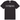 Supreme RX Tee Black baskets vue de face avec coton noir et logo graphique Supreme blanc imprimé sur la poitrine pour un look minimaliste