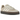 adidas Sambae Linen baskets en vue inclinée avec un design inspiré du lin, trois bandes classiques et une semelle gomme épaisse distinctive