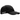 Nike x NOCTA Club Cap Black/White casquette vue de profil avec tissu noir, logo blanc sur le devant et sangle réglable à l'arrière