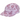 Supreme Floral Jacquard Camp Cap Purple baskets vue de face avec motif jacquard violet, logo brodé à l'avant et sangle arrière réglable